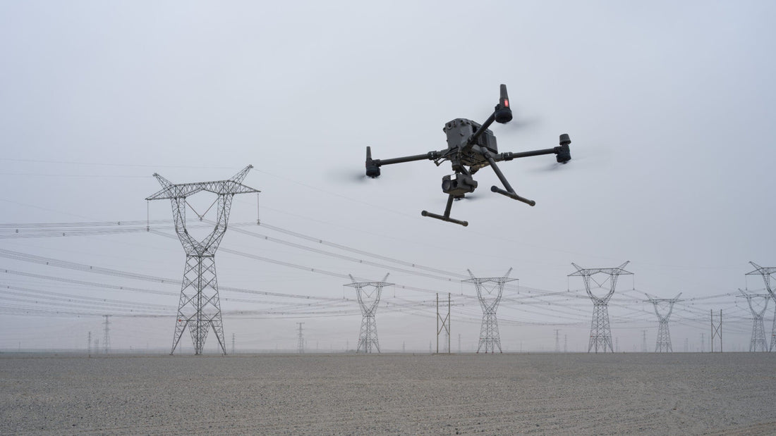 Inspección de líneas eléctricas con dron