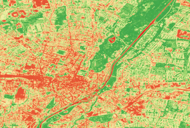 Cómo leer un mapa NDVI de cultivo